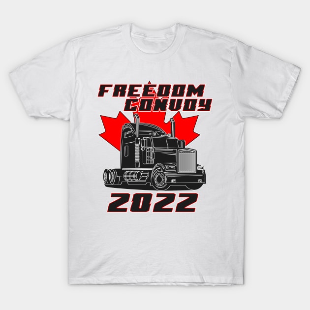 Freedom Convoy 2022 T-Shirt by BuzzBox